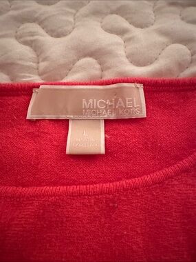 Michael Kors Peach (not orange) Lightweight Sweater Top